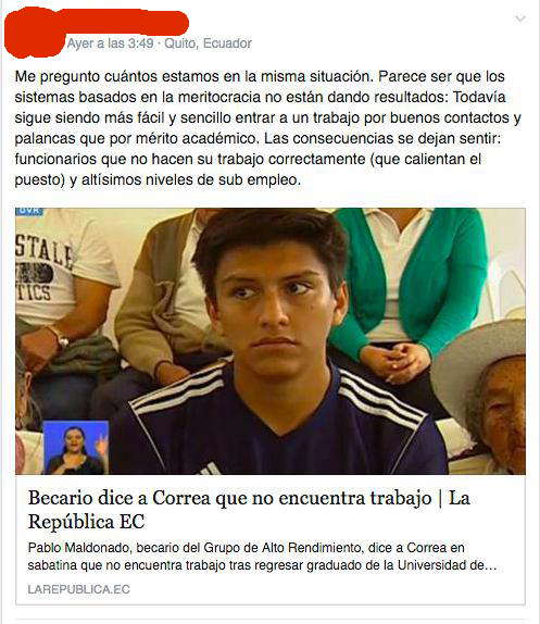Otro becario se pregunta cuántos más pasan lo mismo que ellos Otro becario se pregunta cuántos más pasan lo mismo que ellos