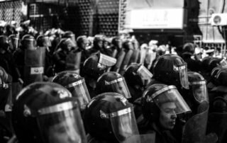 militarización de la policía