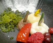 Pannacotta de El Cielo, restaurante en Colombia