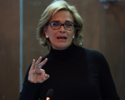 Cynthia Viteri candidata a la presidencia por el Partido Social Cristiano