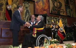 Correa-felicita-Lenin-Moreno