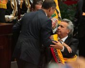 Lenín Moreno, Rafael Correa y la oposición