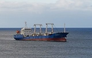 captura del barco chino en Galápagos