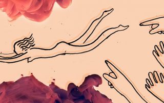 Revenge porn. Ilustración de Daniela Mora Hernández.