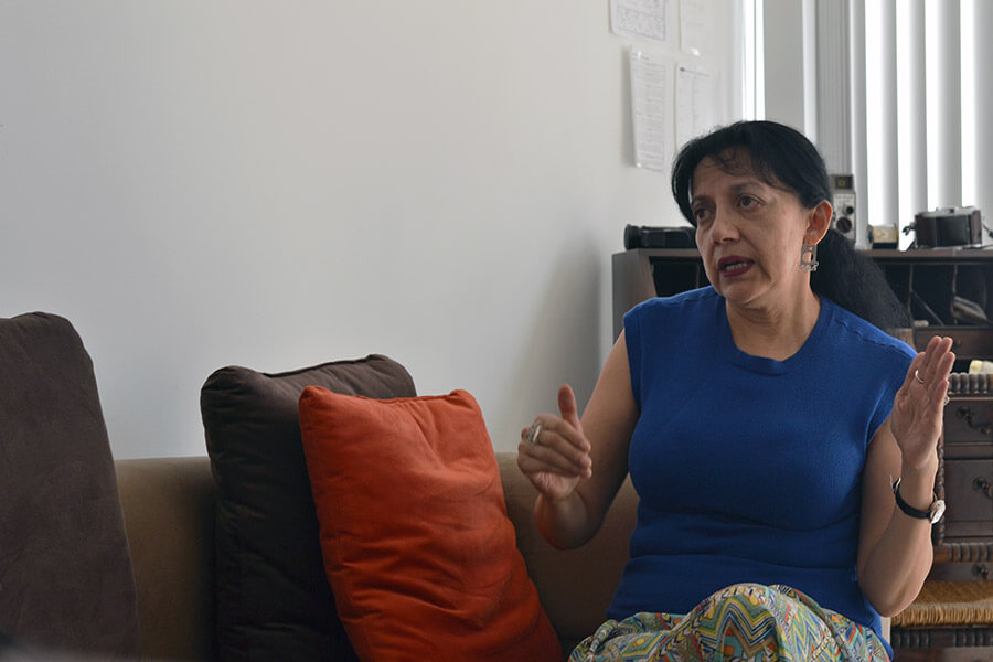 "Sí se puede evitar un suicidio", Patricia Aguirre. Fotografìa de Eliot Allaire para GK.