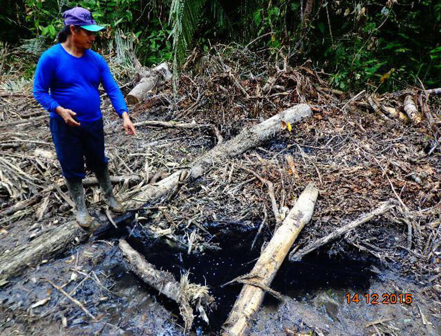 derrame en la frontera norte