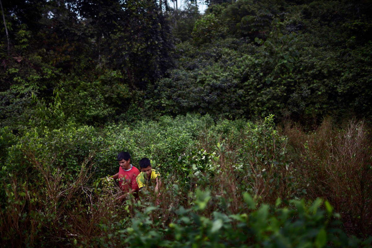 Ensayo fotográfico en El Tandil, Tumaco, una semana después del asesinato de campesinos por la Policía Nacional de Colombia. Foto de Manu Brabo.