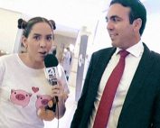 Captura de programa En Corto durante el día de la niña.