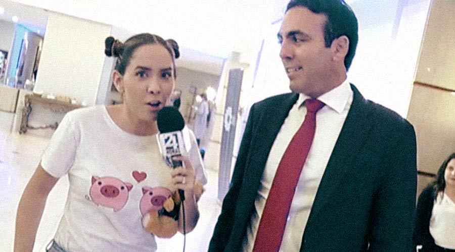 Captura de programa En Corto durante el día de la niña.