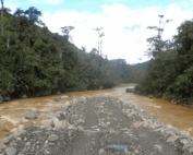 sedimentación río Upano