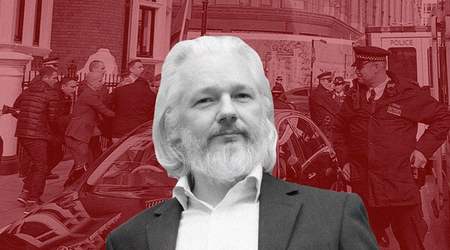 Julian Assange cofundador de Wikileaks fue detenido este 11 de abril por la Policía Metropolitana londinense en la embajada ecuatoriana de Londres, luego de que Ecuador le retirara el asilo.