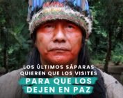 Comunidad sápara hace turismo en Naku