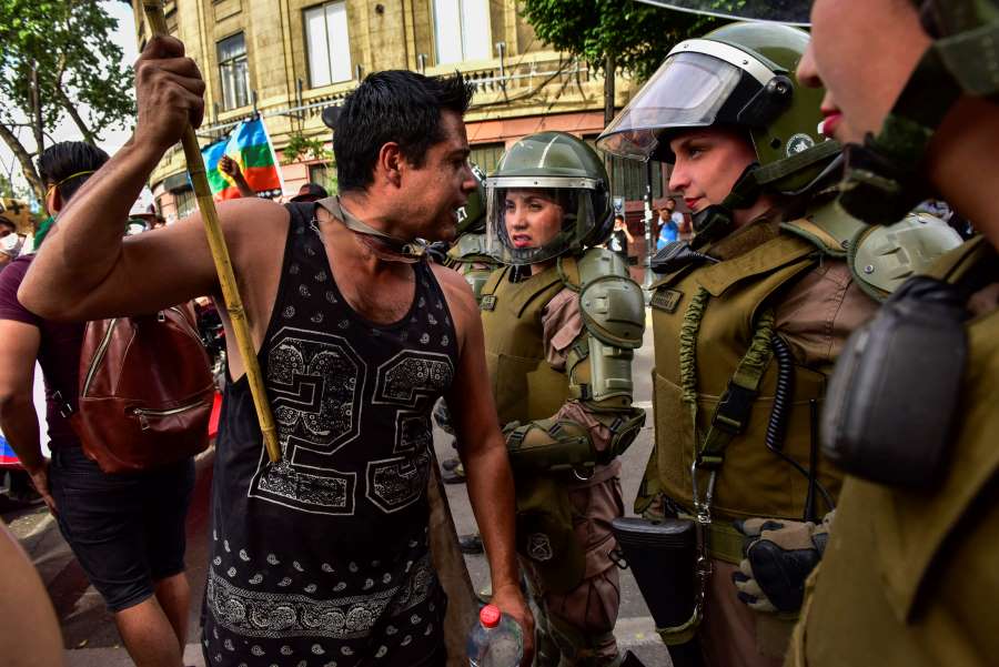 protestas en Chile