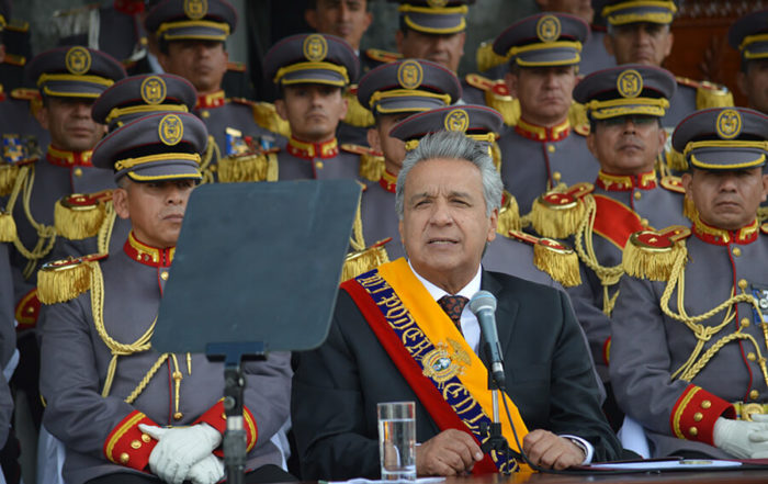 Hay nuevos mandos en las fuerzas armadas del Ecuador