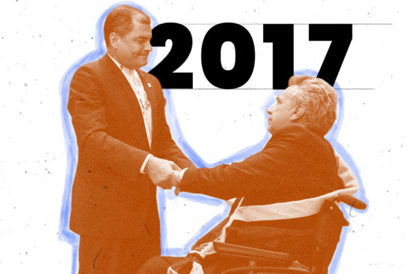 Rafael Correa rompió con Lenín Moreno