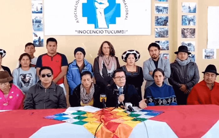 demanda por los hechos del paro nacional