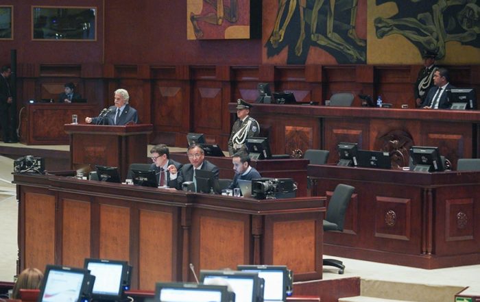 Juicio político en Ecuador