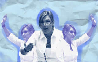 La relación entre Cynthia Viteri y la prensa