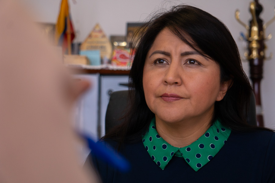 Ximena Peña habla sobre el futuro de Alianza País