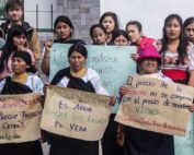 mineras en áreas naturales protegida