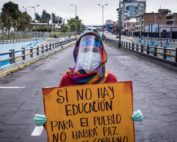 fotos muestran la protesta contra recorte