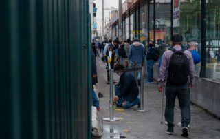 distanciamiento físico en Quito