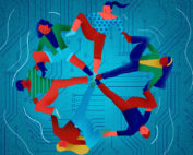 equipo de una startup