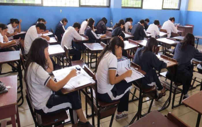 examen para entrar a la universidad