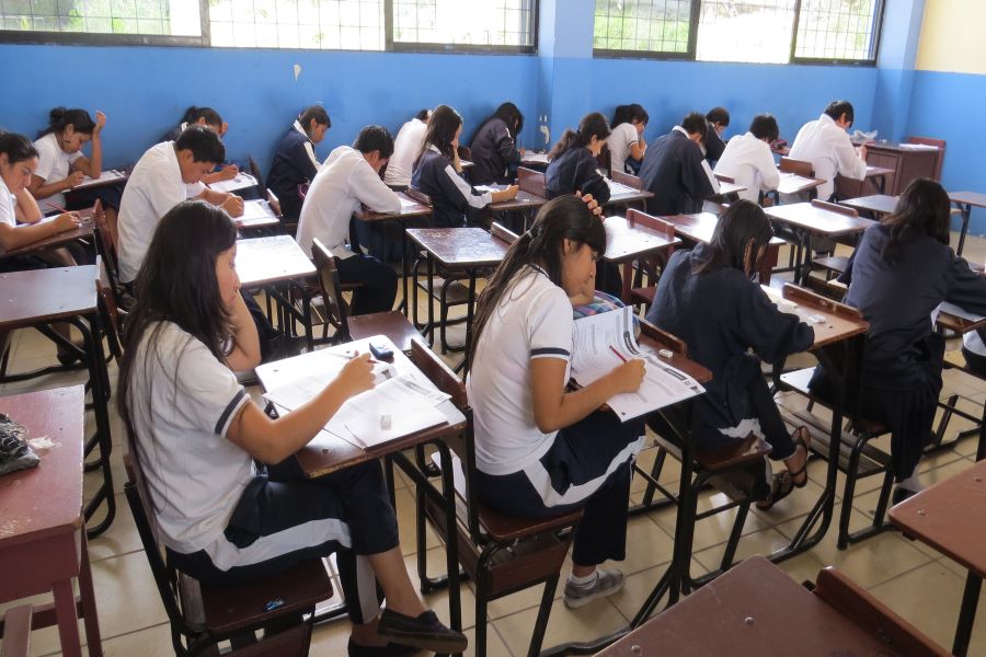 examen para entrar a la universidad