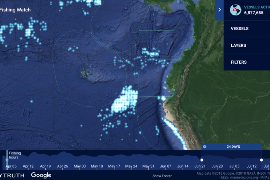 Estrategia para protección de Galápagos