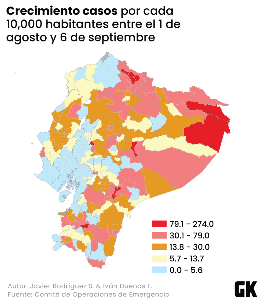 cómo ha avanzado la pandemia