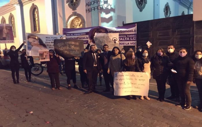 juicio por el femicidio a Lizeth Riofrío