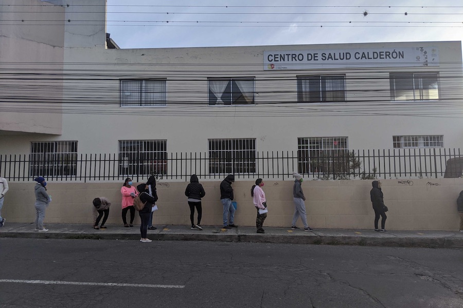 centro de salud de Calderón