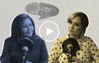 Entrevista a Ximena Peña, candidata presidencial de Alianza País. Ilustración de Gabriela Valarezo para GK.