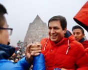 candidato presidencial Andrés Arauz