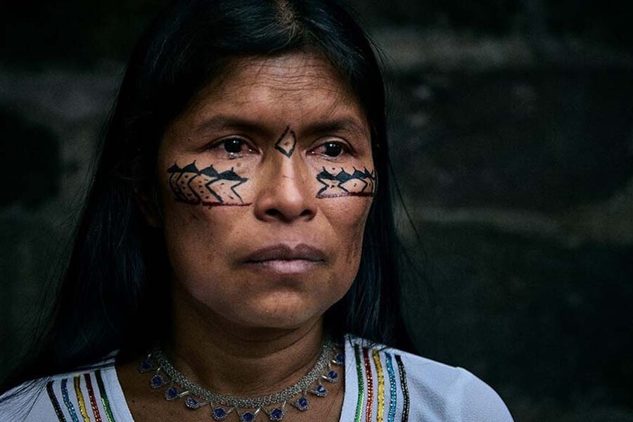 lideresa indígena