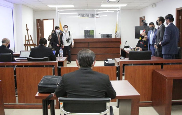 audiencia preparatoria de juicio de Ola Bini