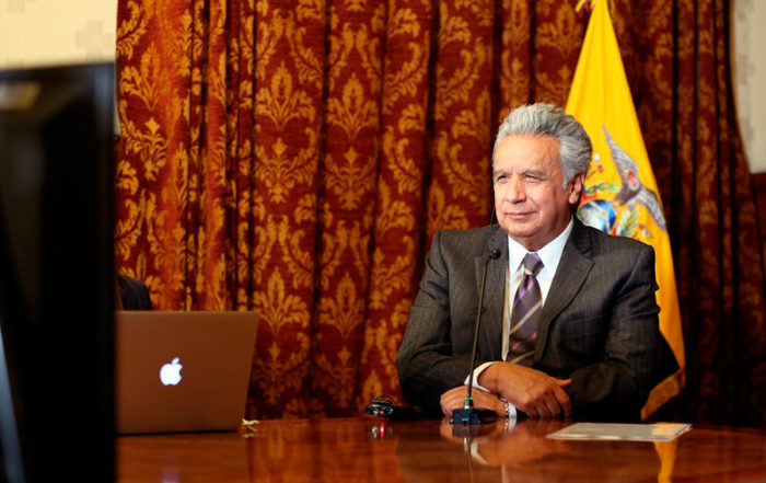 Lenín Moreno viajará a Washington