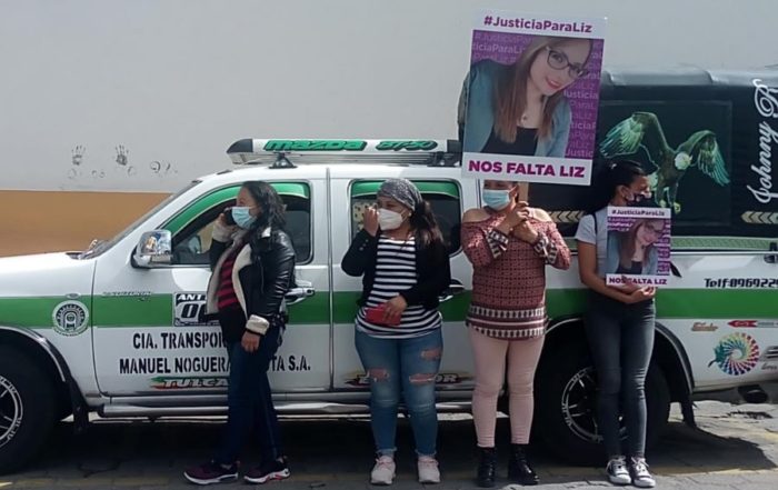 juicio por el femicidio a Lizeth Riofrío
