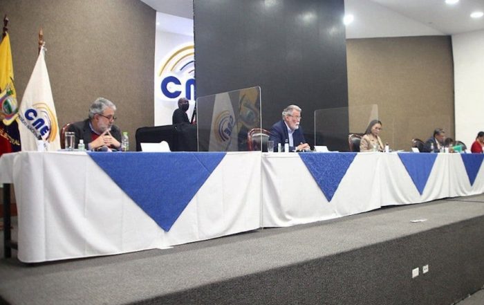 consejeros del CNE fueron destituidos