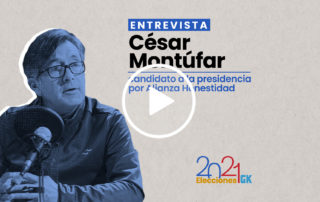 El candidato presidencial por la Alianza Honestidad, César Montúfar, habla sobre su plan de gobierno, su trayectoria política y más. Ilustración de Paula De la Cruz para GK.