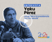 En esta entrevista, Yaku Pérez, candidato presidencial por Pachakuti habla sobre sus propuestas y su recorrido político. Imagen de Paula De la Cruz para GK.