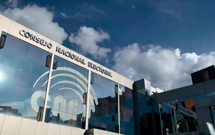 base de datos del sistema del CNE