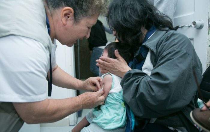 vacunación para niños