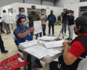 terminó el reconteo de votos