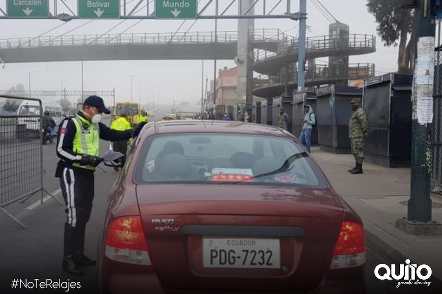 nuevas medidas de circulación en Quito