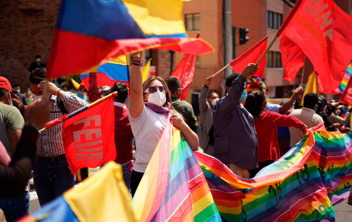 simpatizantes en Guayaquil