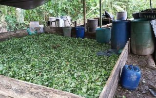 laboratorio clandestino de cocaína