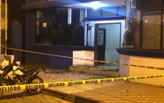 sospechosos de explosiones en El Triunfo