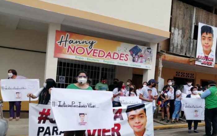 audiencia de juzgamiento en el caso Javier Viteri